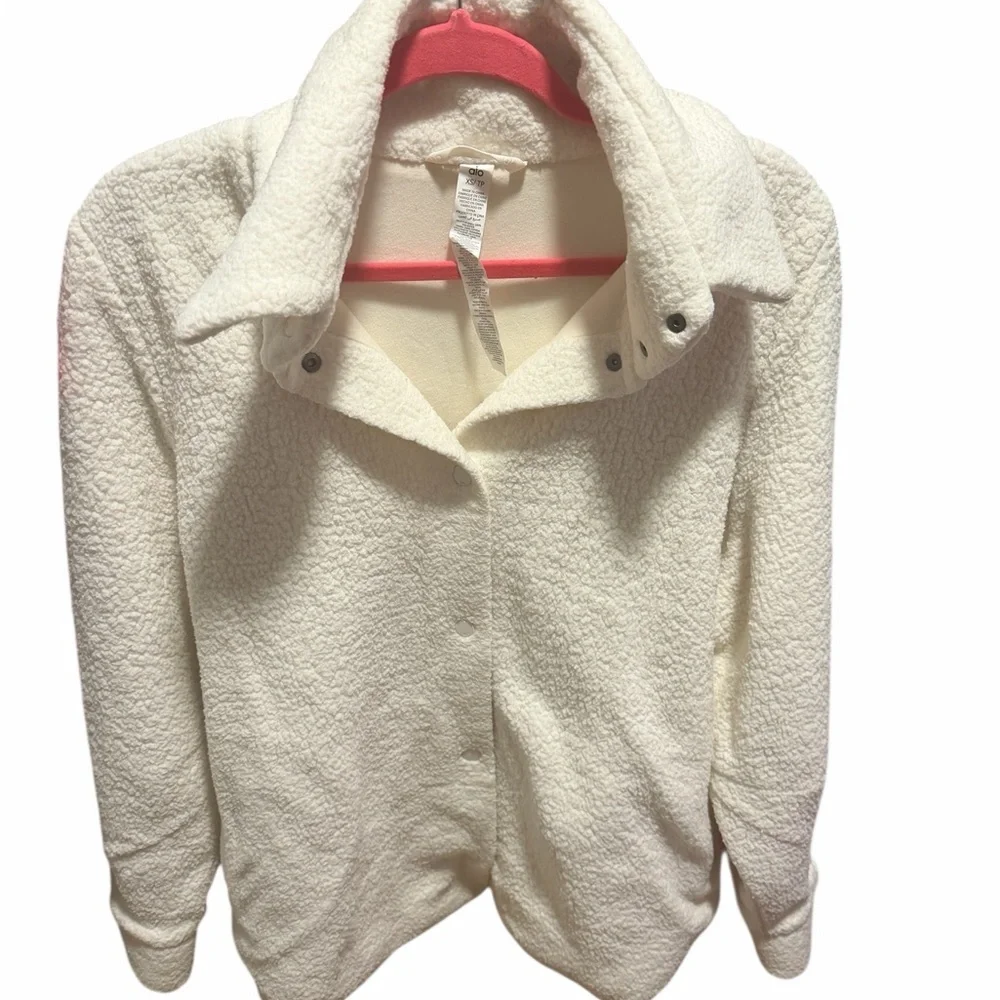 Alo XS Oversized Sherpa Jacket